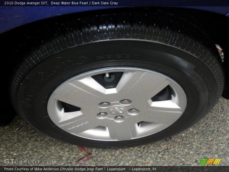 Deep Water Blue Pearl / Dark Slate Gray 2010 Dodge Avenger SXT