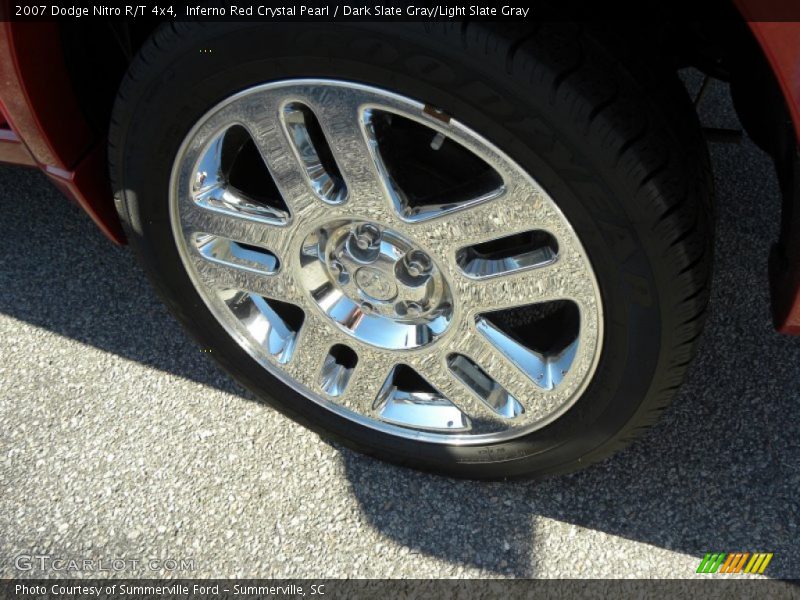 Inferno Red Crystal Pearl / Dark Slate Gray/Light Slate Gray 2007 Dodge Nitro R/T 4x4