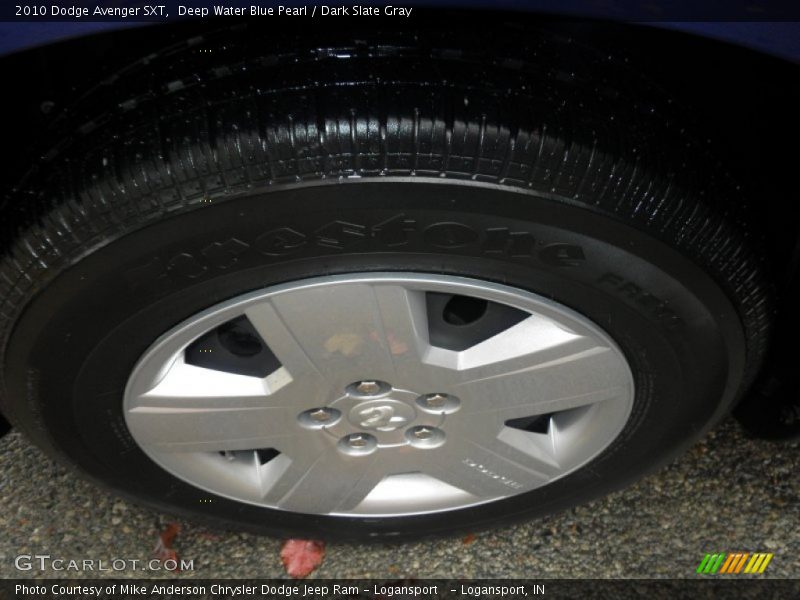 Deep Water Blue Pearl / Dark Slate Gray 2010 Dodge Avenger SXT