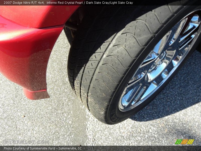Inferno Red Crystal Pearl / Dark Slate Gray/Light Slate Gray 2007 Dodge Nitro R/T 4x4