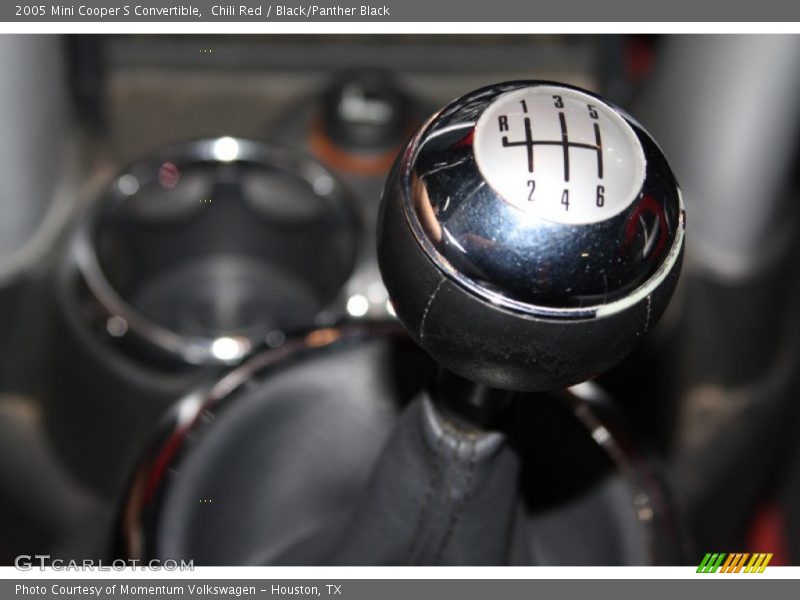 Chili Red / Black/Panther Black 2005 Mini Cooper S Convertible