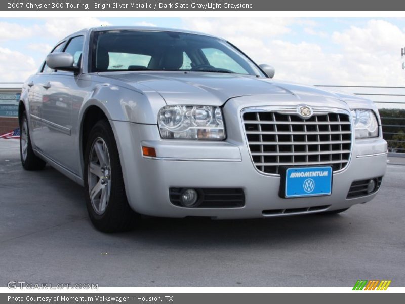 Bright Silver Metallic / Dark Slate Gray/Light Graystone 2007 Chrysler 300 Touring