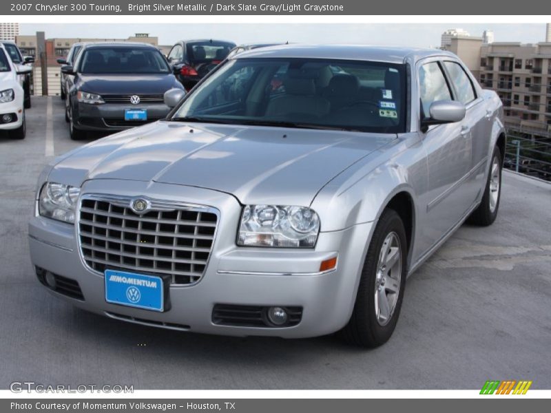 Bright Silver Metallic / Dark Slate Gray/Light Graystone 2007 Chrysler 300 Touring