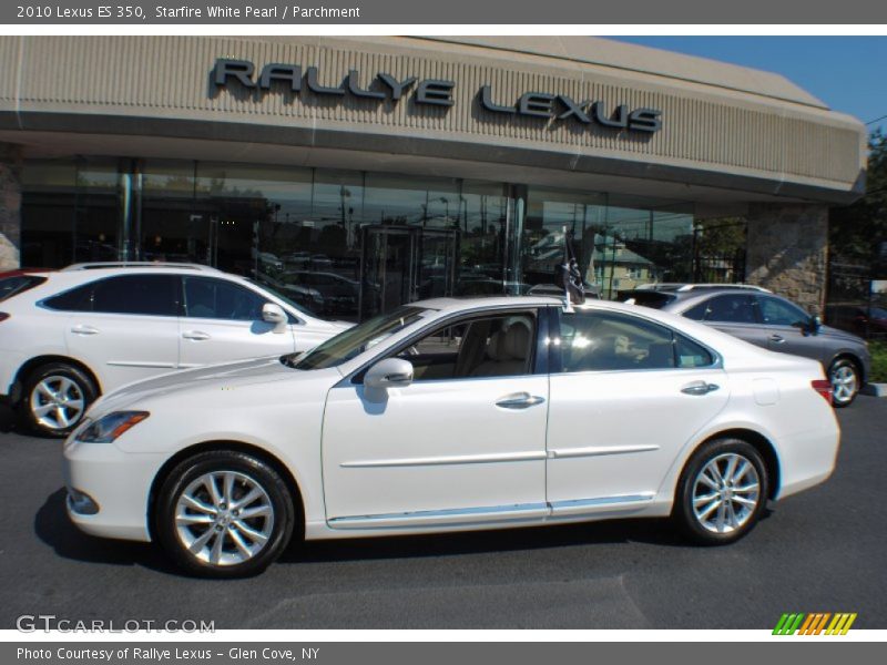 Starfire White Pearl / Parchment 2010 Lexus ES 350