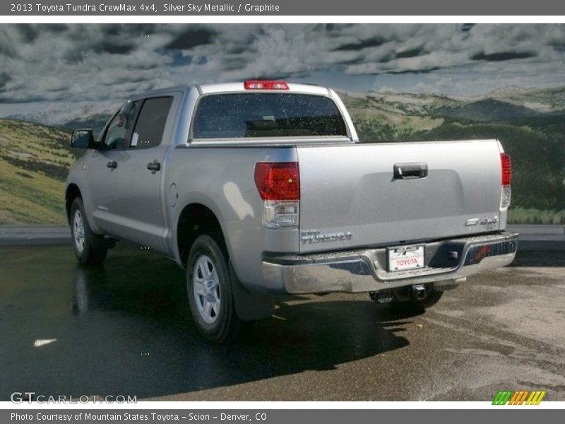 Silver Sky Metallic / Graphite 2013 Toyota Tundra CrewMax 4x4