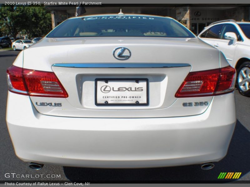 Starfire White Pearl / Parchment 2010 Lexus ES 350