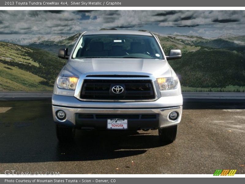 Silver Sky Metallic / Graphite 2013 Toyota Tundra CrewMax 4x4