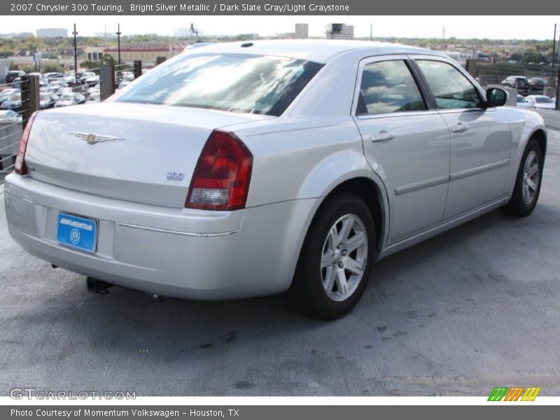 Bright Silver Metallic / Dark Slate Gray/Light Graystone 2007 Chrysler 300 Touring