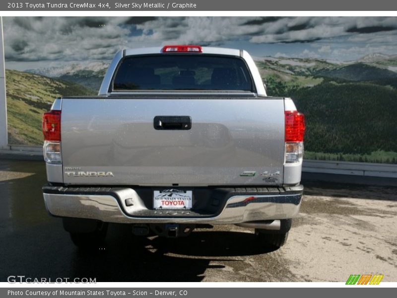 Silver Sky Metallic / Graphite 2013 Toyota Tundra CrewMax 4x4