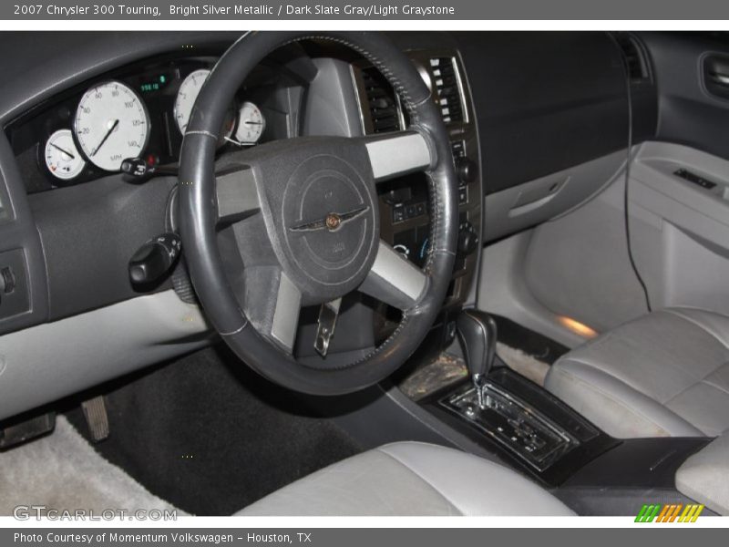 Bright Silver Metallic / Dark Slate Gray/Light Graystone 2007 Chrysler 300 Touring