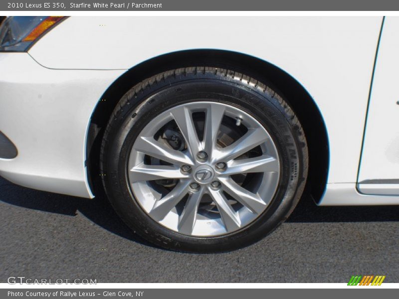 Starfire White Pearl / Parchment 2010 Lexus ES 350