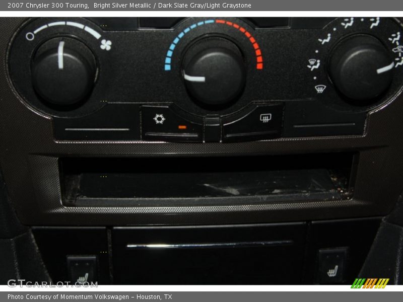 Bright Silver Metallic / Dark Slate Gray/Light Graystone 2007 Chrysler 300 Touring