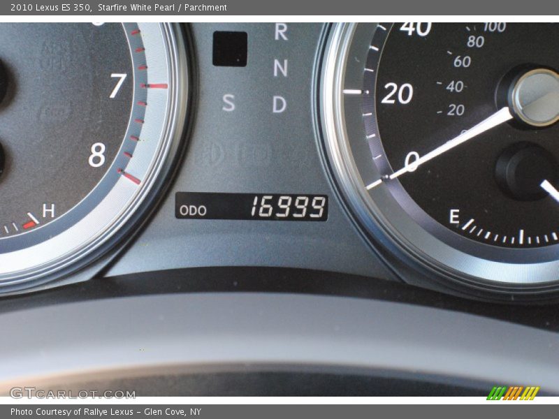 Starfire White Pearl / Parchment 2010 Lexus ES 350