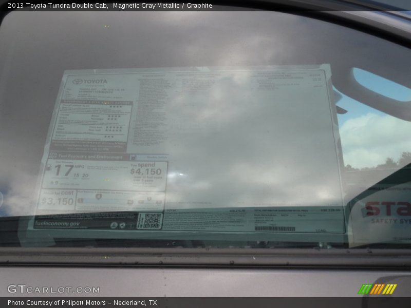 Magnetic Gray Metallic / Graphite 2013 Toyota Tundra Double Cab