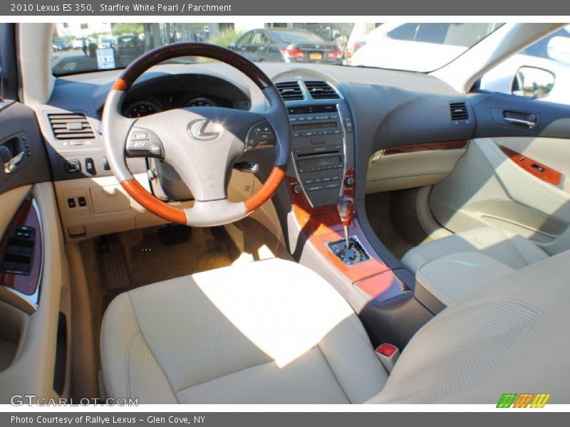 Starfire White Pearl / Parchment 2010 Lexus ES 350