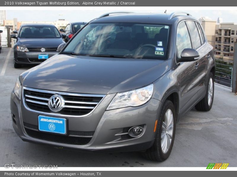 Alpine Grey Metallic / Charcoal 2010 Volkswagen Tiguan Wolfsburg Edition