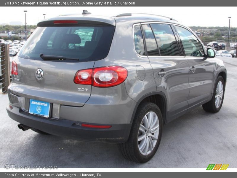 Alpine Grey Metallic / Charcoal 2010 Volkswagen Tiguan Wolfsburg Edition