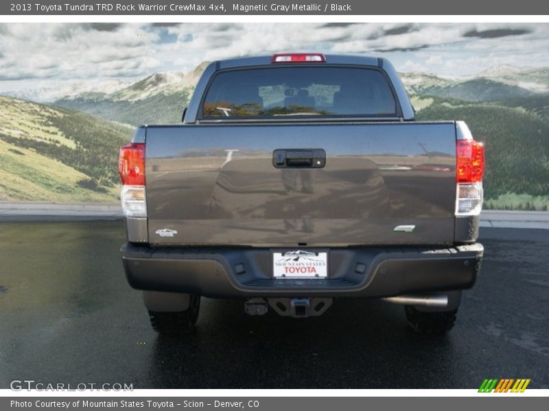 Magnetic Gray Metallic / Black 2013 Toyota Tundra TRD Rock Warrior CrewMax 4x4