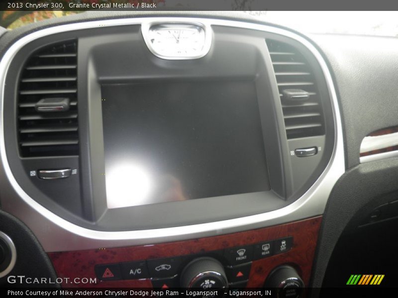 Granite Crystal Metallic / Black 2013 Chrysler 300