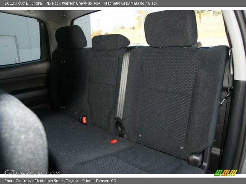 Rear Seat of 2013 Tundra TRD Rock Warrior CrewMax 4x4