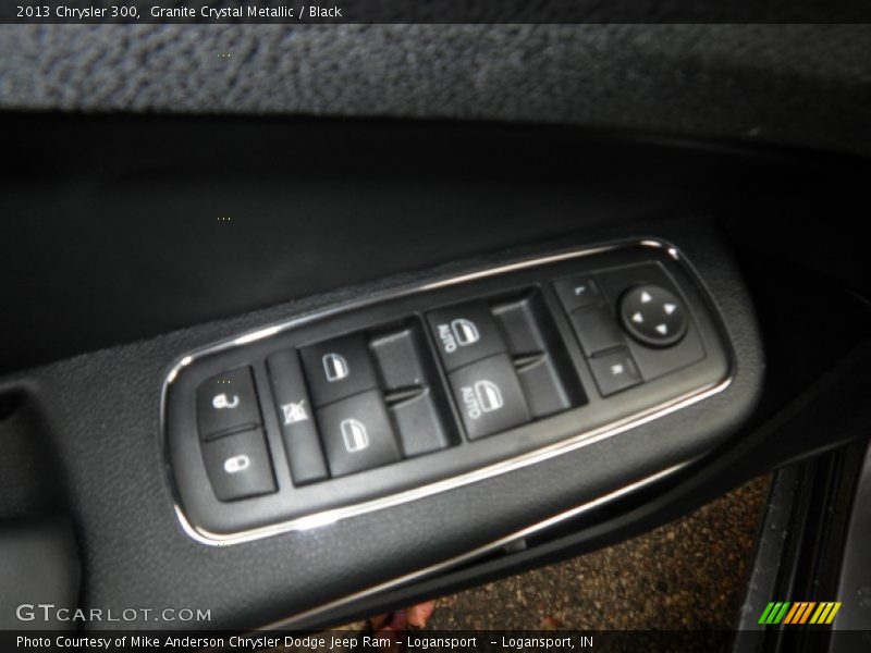 Granite Crystal Metallic / Black 2013 Chrysler 300
