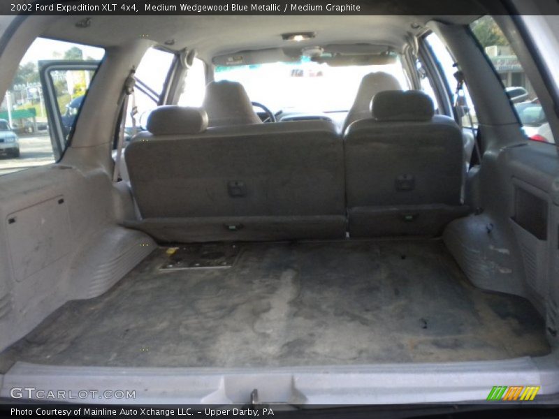 Medium Wedgewood Blue Metallic / Medium Graphite 2002 Ford Expedition XLT 4x4