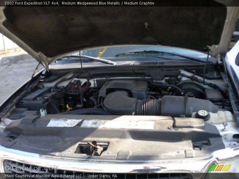 Medium Wedgewood Blue Metallic / Medium Graphite 2002 Ford Expedition XLT 4x4