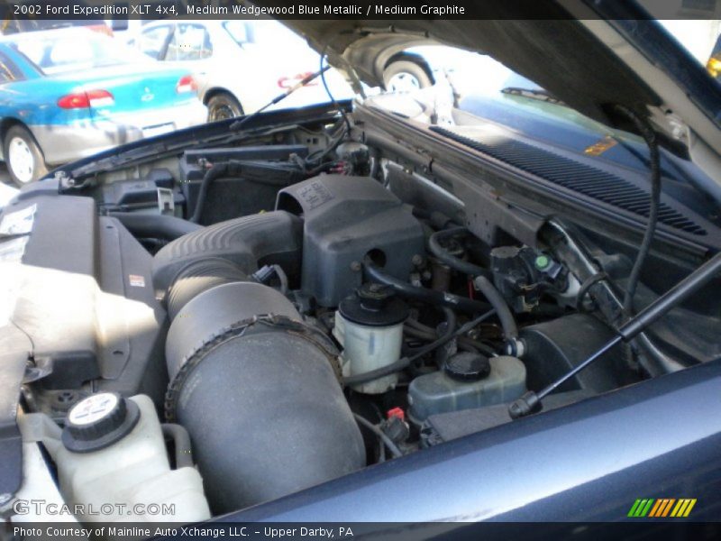 Medium Wedgewood Blue Metallic / Medium Graphite 2002 Ford Expedition XLT 4x4