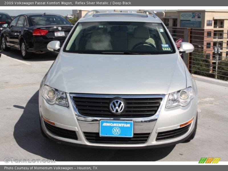 Reflex Silver Metallic / Deep Black 2009 Volkswagen Passat Komfort Wagon