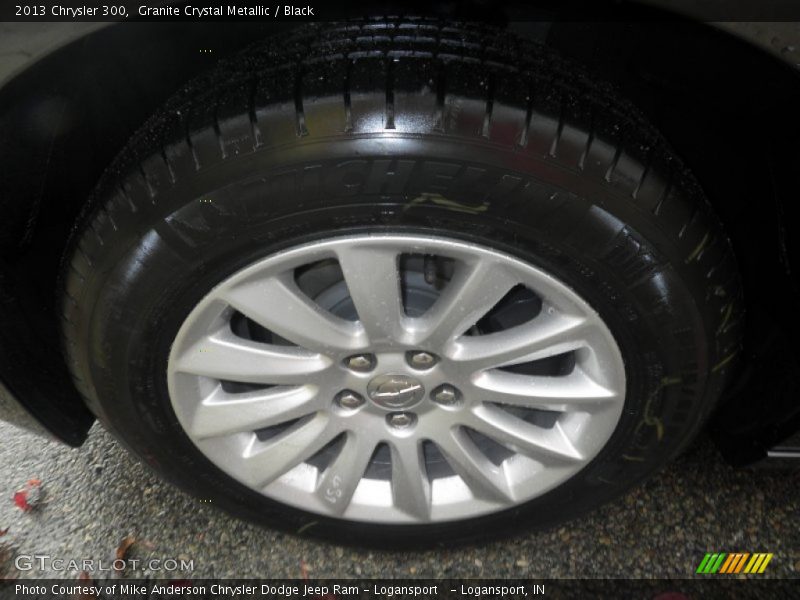 Granite Crystal Metallic / Black 2013 Chrysler 300
