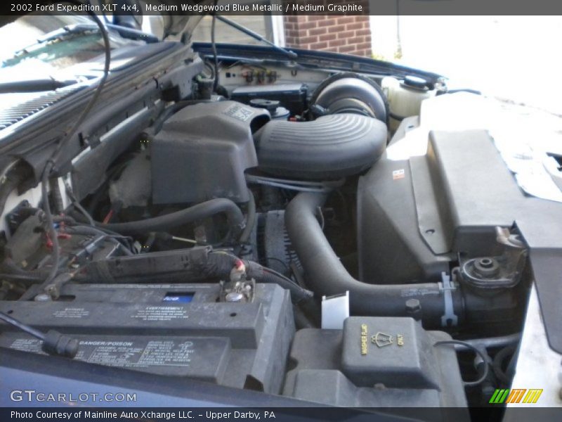 Medium Wedgewood Blue Metallic / Medium Graphite 2002 Ford Expedition XLT 4x4