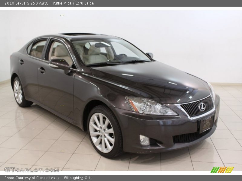 Truffle Mica / Ecru Beige 2010 Lexus IS 250 AWD