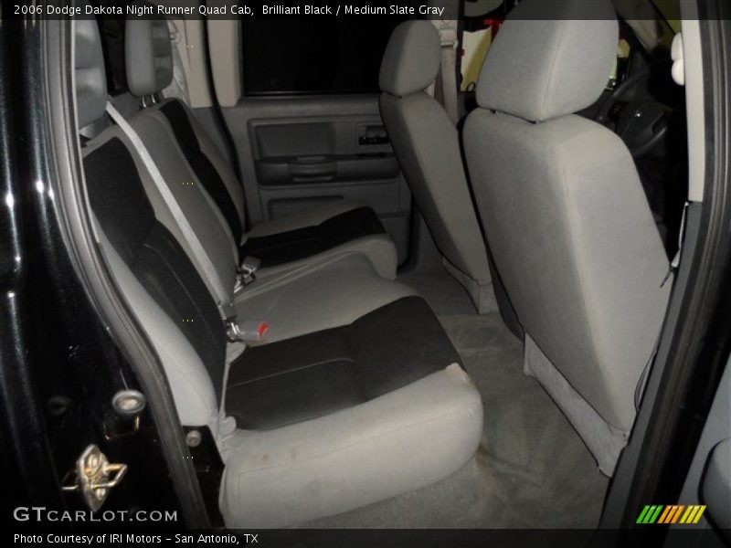 Brilliant Black / Medium Slate Gray 2006 Dodge Dakota Night Runner Quad Cab