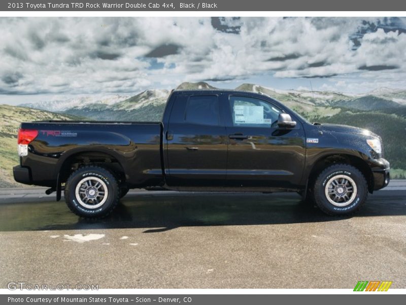 Black / Black 2013 Toyota Tundra TRD Rock Warrior Double Cab 4x4