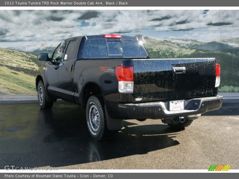 Black / Black 2013 Toyota Tundra TRD Rock Warrior Double Cab 4x4