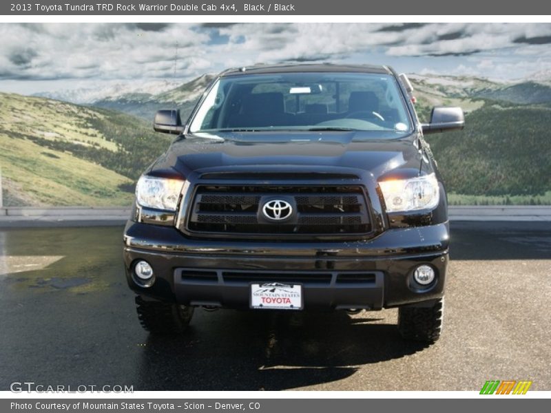 Black / Black 2013 Toyota Tundra TRD Rock Warrior Double Cab 4x4