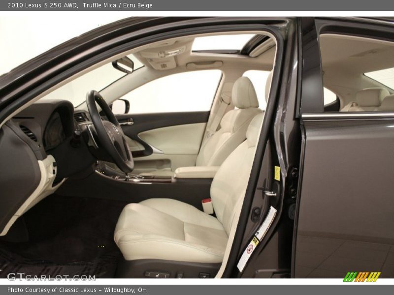  2010 IS 250 AWD Ecru Beige Interior
