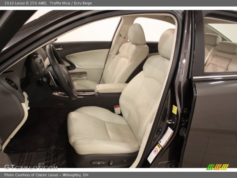  2010 IS 250 AWD Ecru Beige Interior