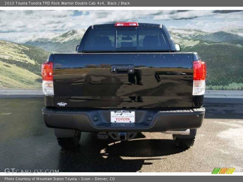 Black / Black 2013 Toyota Tundra TRD Rock Warrior Double Cab 4x4