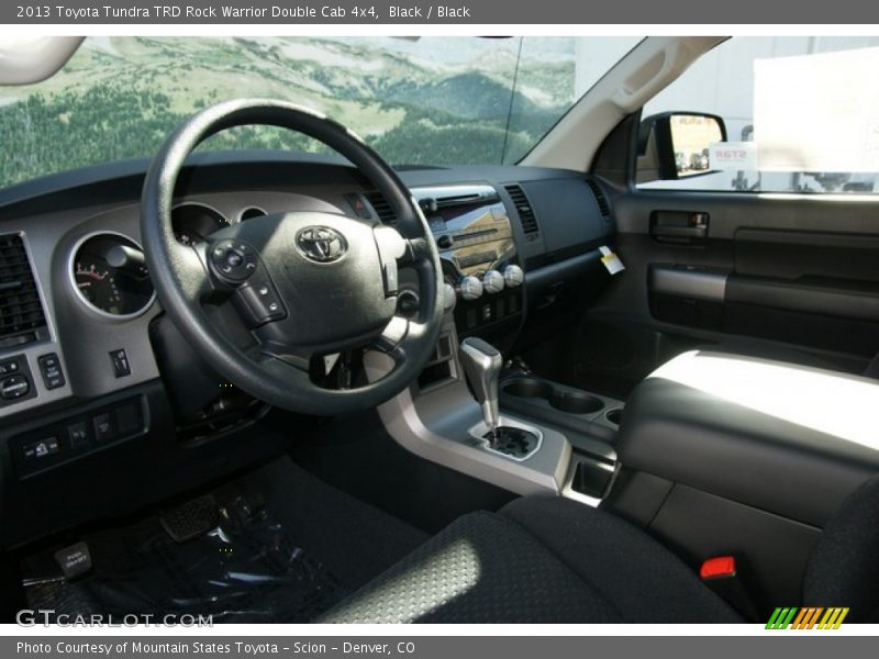 Black / Black 2013 Toyota Tundra TRD Rock Warrior Double Cab 4x4