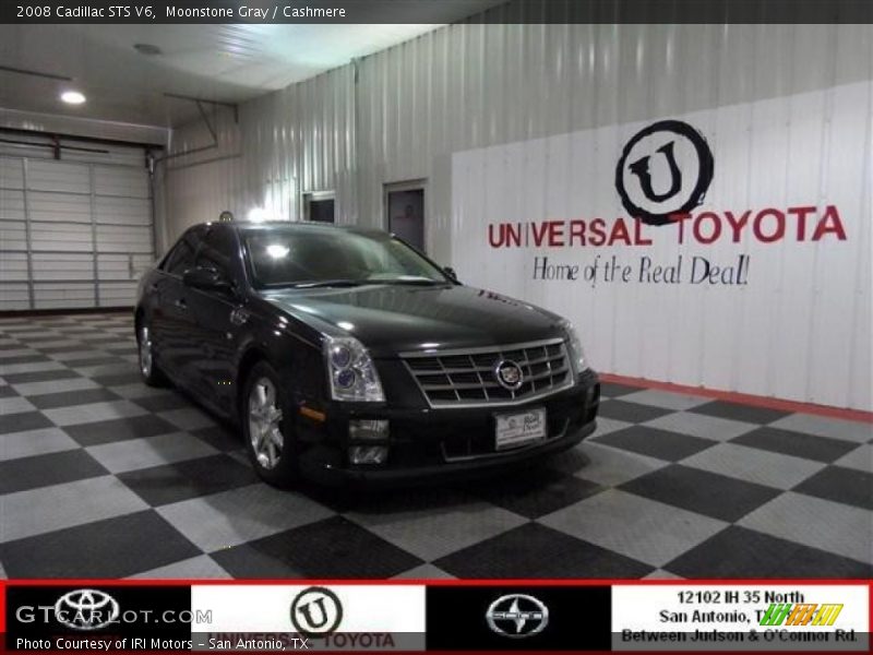 Moonstone Gray / Cashmere 2008 Cadillac STS V6
