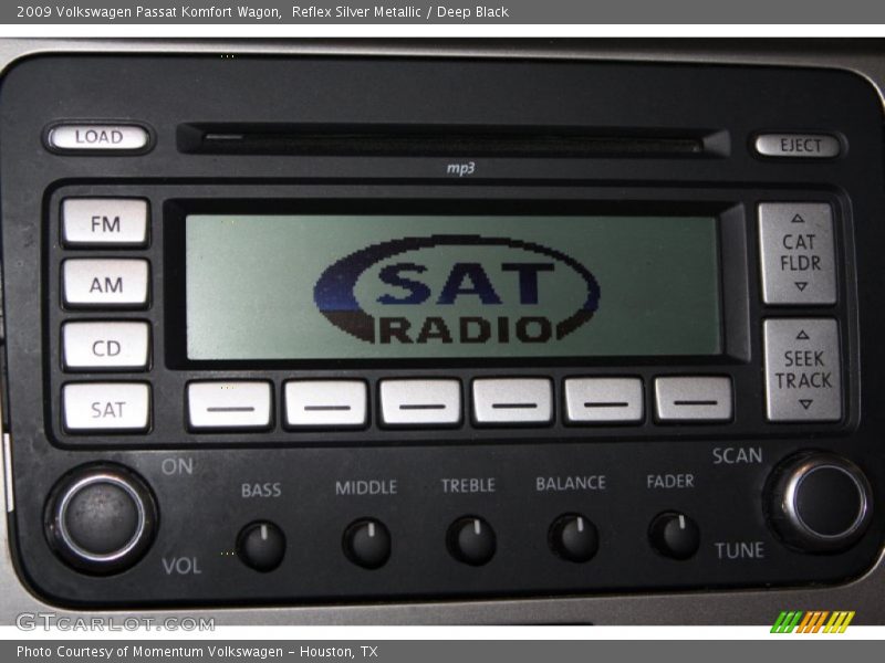 Reflex Silver Metallic / Deep Black 2009 Volkswagen Passat Komfort Wagon