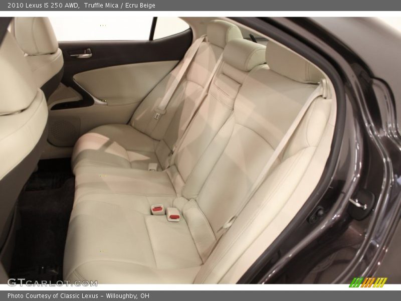Rear Seat of 2010 IS 250 AWD