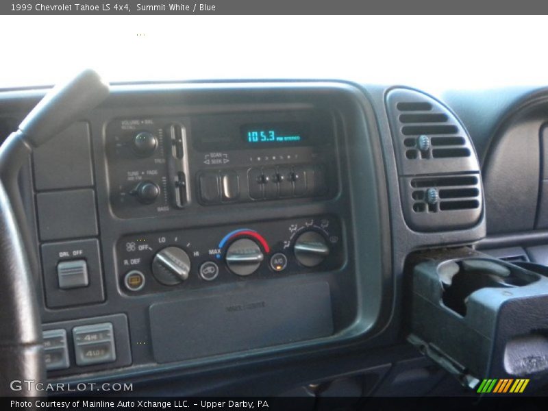 Controls of 1999 Tahoe LS 4x4