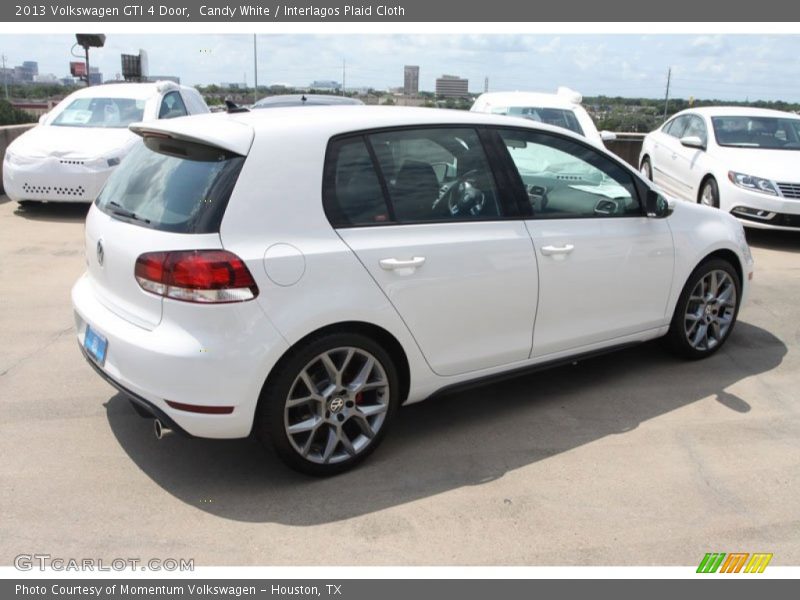 Candy White / Interlagos Plaid Cloth 2013 Volkswagen GTI 4 Door