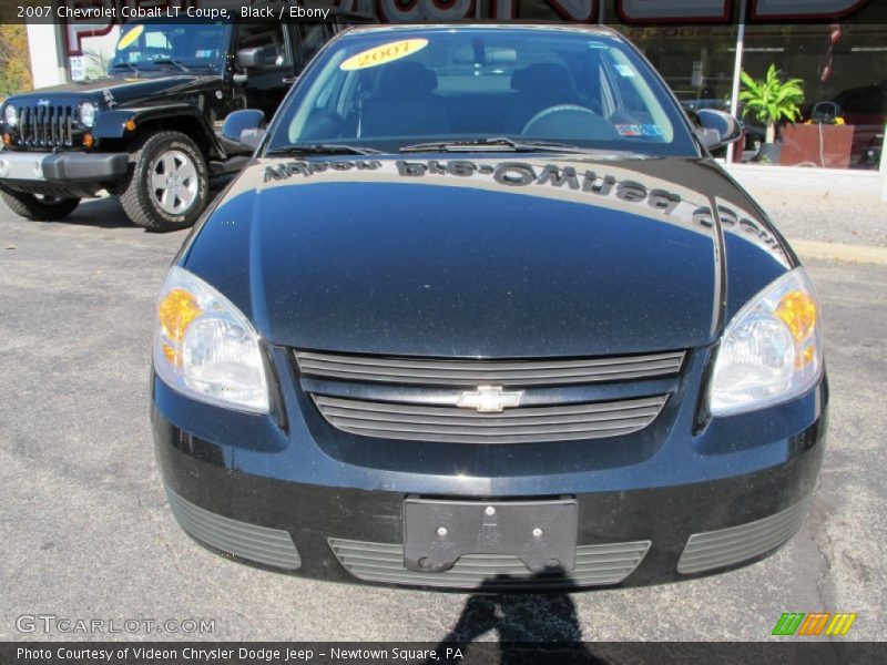 Black / Ebony 2007 Chevrolet Cobalt LT Coupe