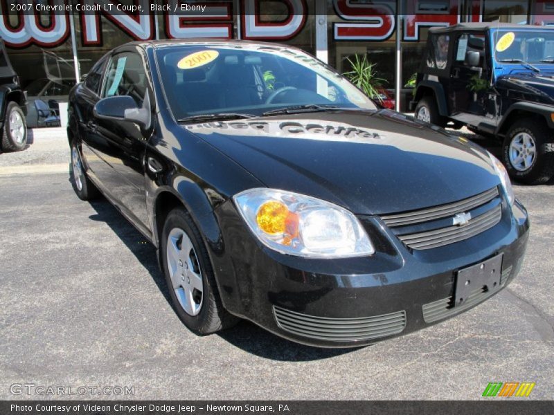 Black / Ebony 2007 Chevrolet Cobalt LT Coupe