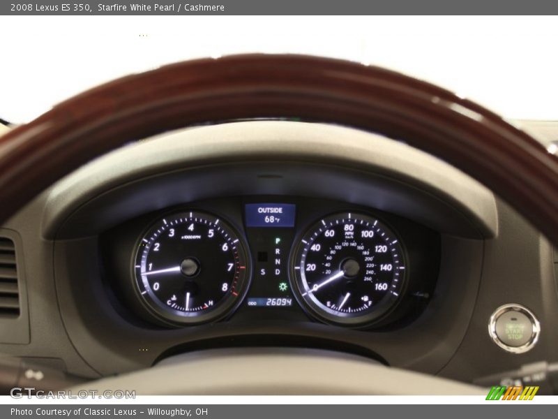 Starfire White Pearl / Cashmere 2008 Lexus ES 350