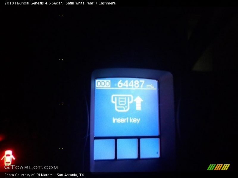 Satin White Pearl / Cashmere 2010 Hyundai Genesis 4.6 Sedan
