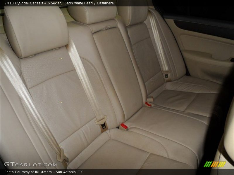 Satin White Pearl / Cashmere 2010 Hyundai Genesis 4.6 Sedan
